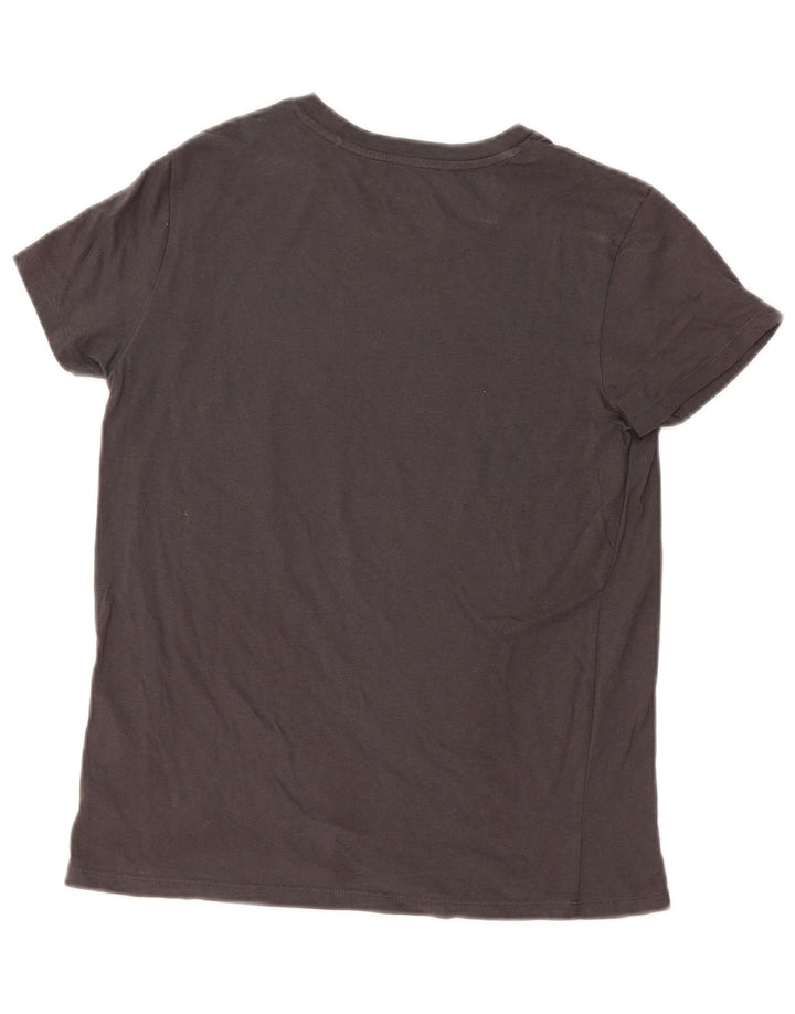 LEVI'S Womens Graphic T-Shirt Top UK 10 Small Grey