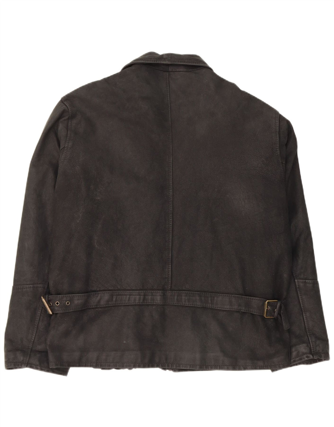 Vintage Herren Lederjacke UK 42 XL Schwarzes Leder