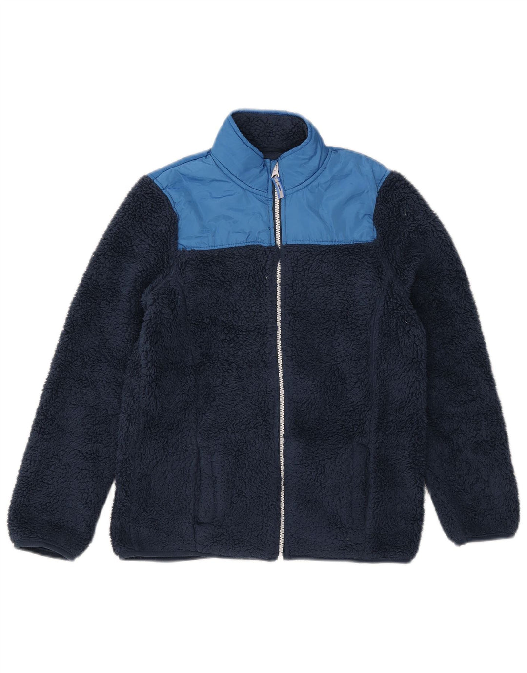 MOUNTAIN WAREHOUSE Fleecejacke für Jungen, 12–13 Jahre, Marineblau, Farbblock