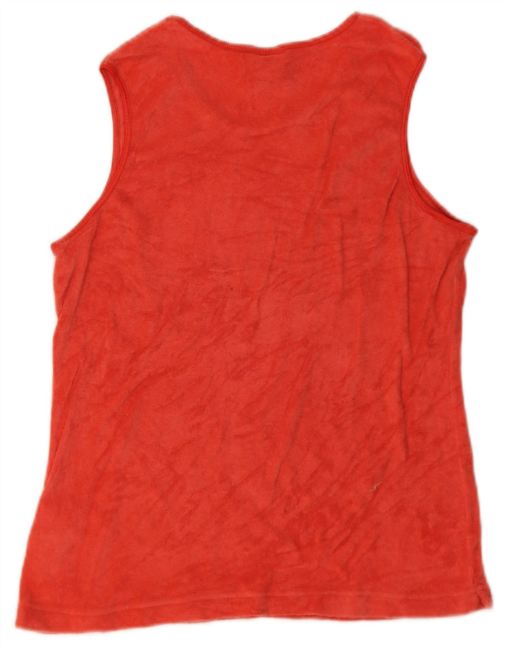 Nike Damen Weste Top US 12/14 Große rote Baumwolle