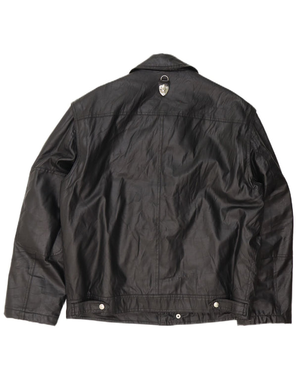 Piero Guidi Herren Utility Jacke UK 42 XL Schwarz