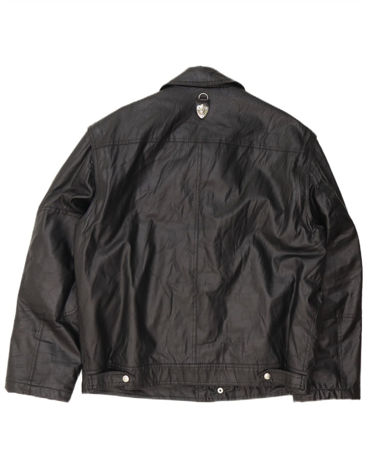 Piero Guidi Herren Utility Jacke UK 42 XL Schwarz