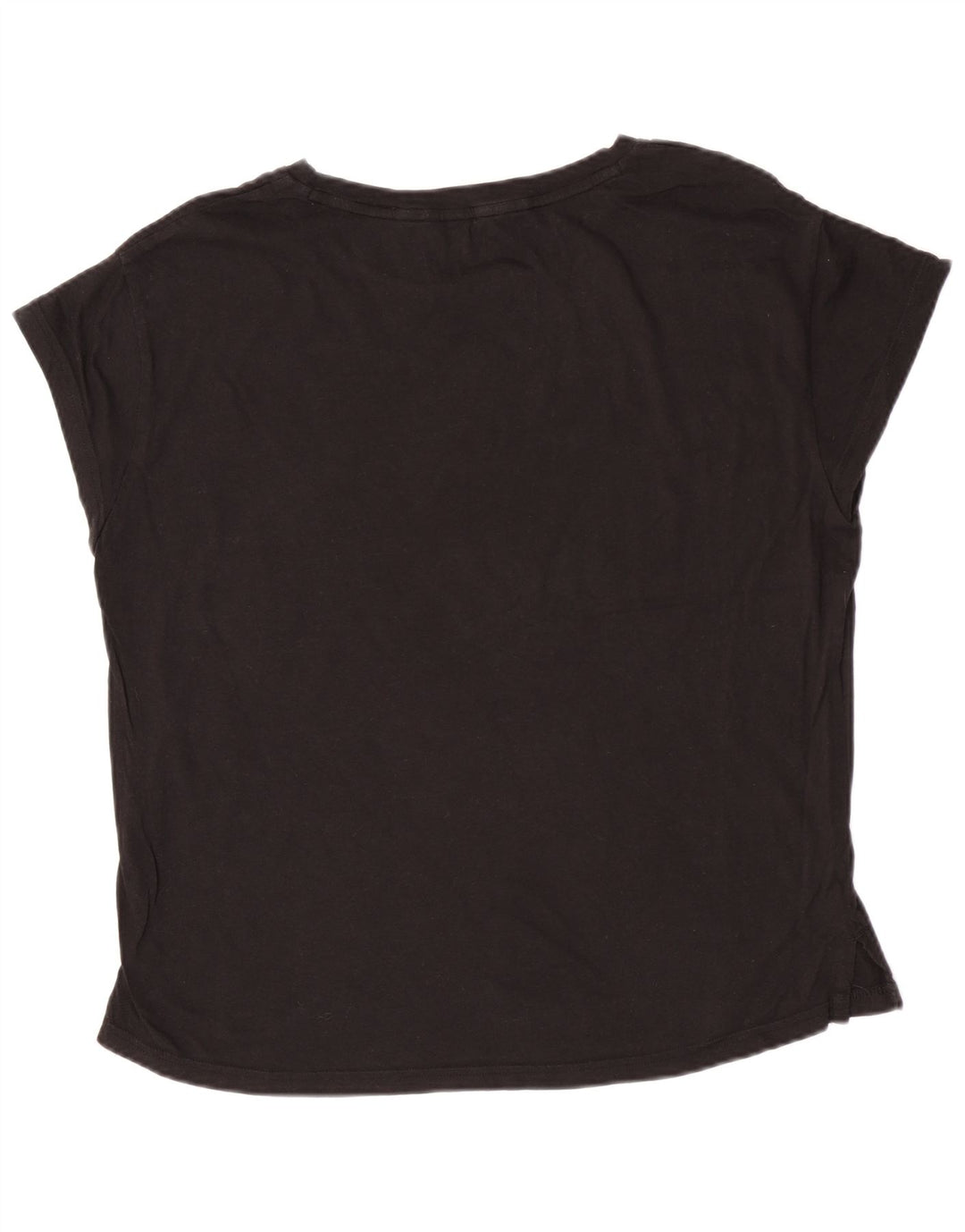 Puma Damen Kurzarm-T-Shirt mit Grafik, UK 12, mittelschwarz