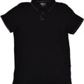 MOUNTAIN WAREHOUSE Herren-Poloshirt, Größe S, schwarze Baumwolle