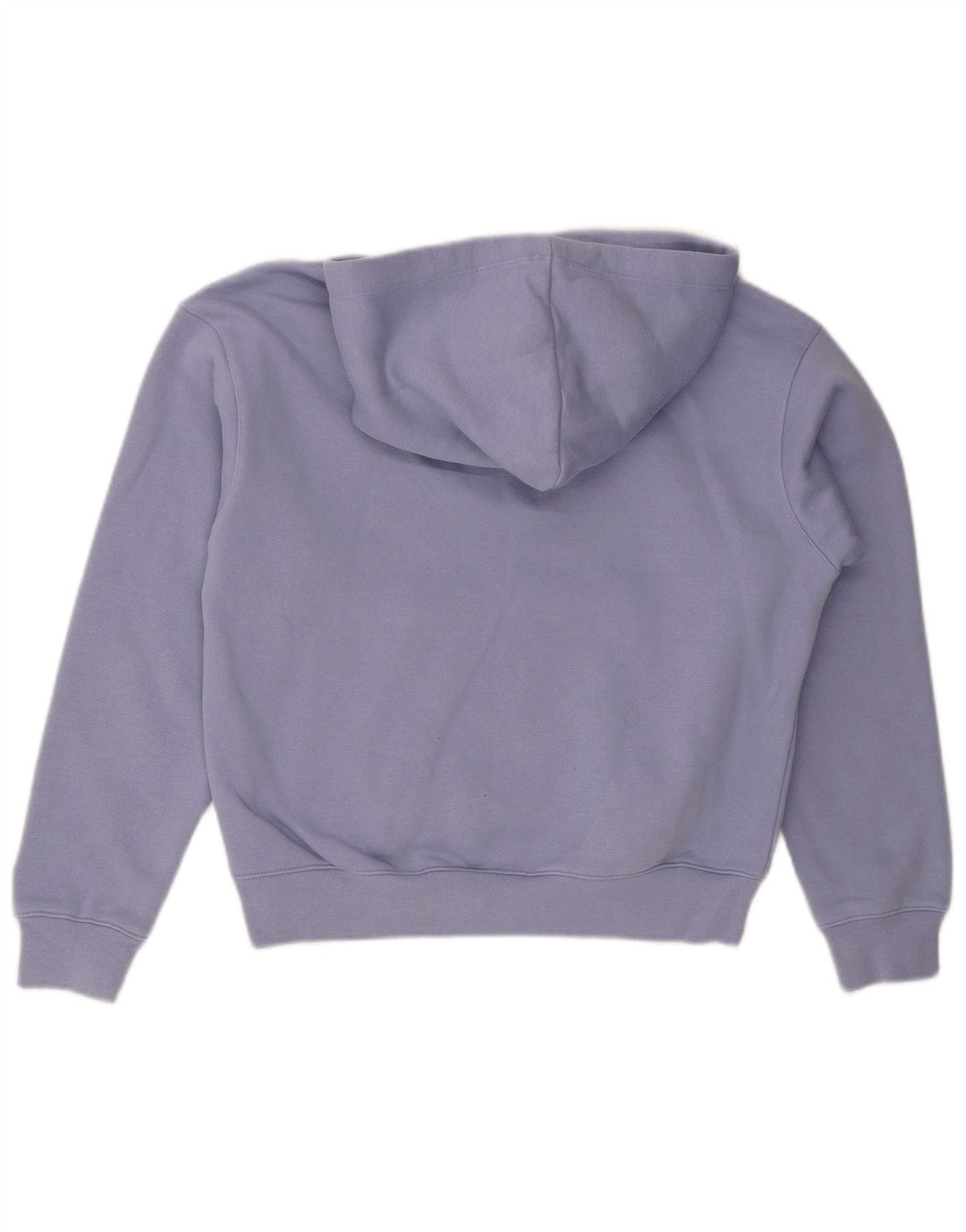 CHAMPION Damen Kapuzenpullover UK 14 Mittelblaue Baumwolle