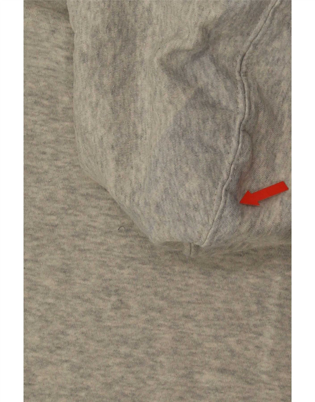Roxy Womens Graphic Hoodie Pullover UK 12 Mittelgrau gefleckte Baumwolle