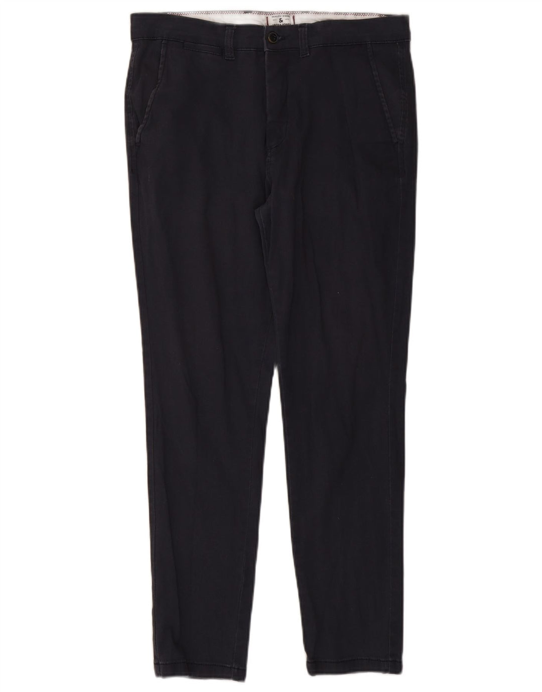 JACK & JONES Herren Slim Chinohose W32 L28 Marineblaue Baumwolle