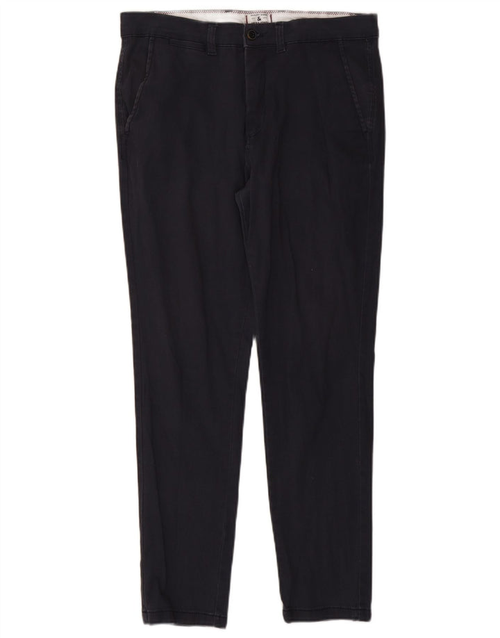 JACK & JONES Herren Slim Chinohose W32 L28 Marineblaue Baumwolle