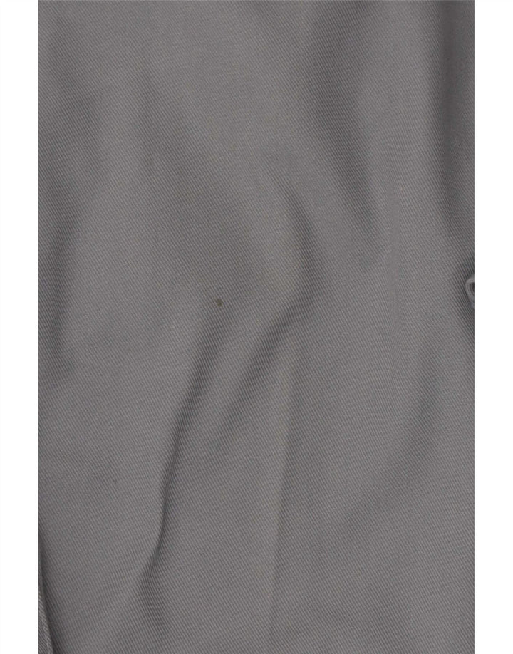 Lee Herren Sharp Fit Straight Chino Hose W34 L34 Graue Baumwolle