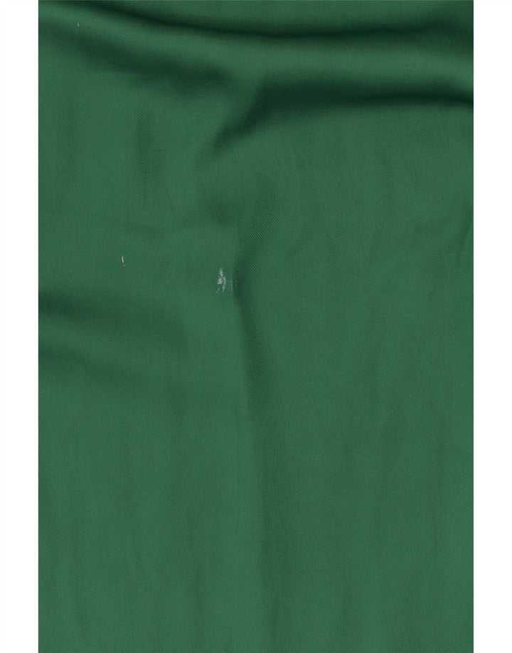 Marks & Spencer Damen Maxirock UK 10 Small W34 Grün Polyester