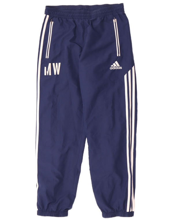 Adidas Mens Tracksuit Trousers Joggers UK 38/40 Medium Navy Blue Sports