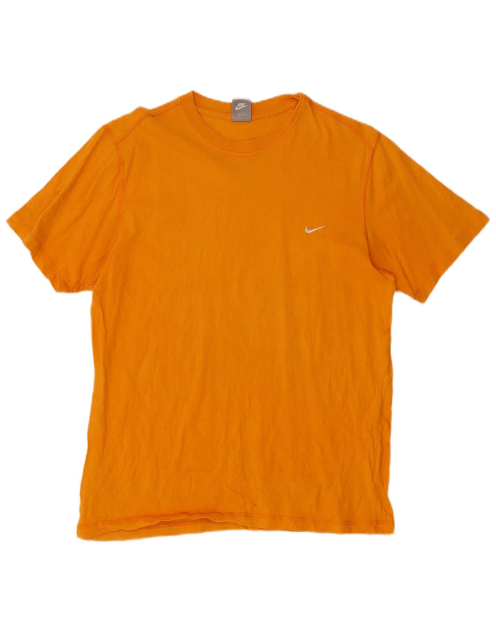 NIKE Herren T-Shirt Top UK 39/41 Medium Orange