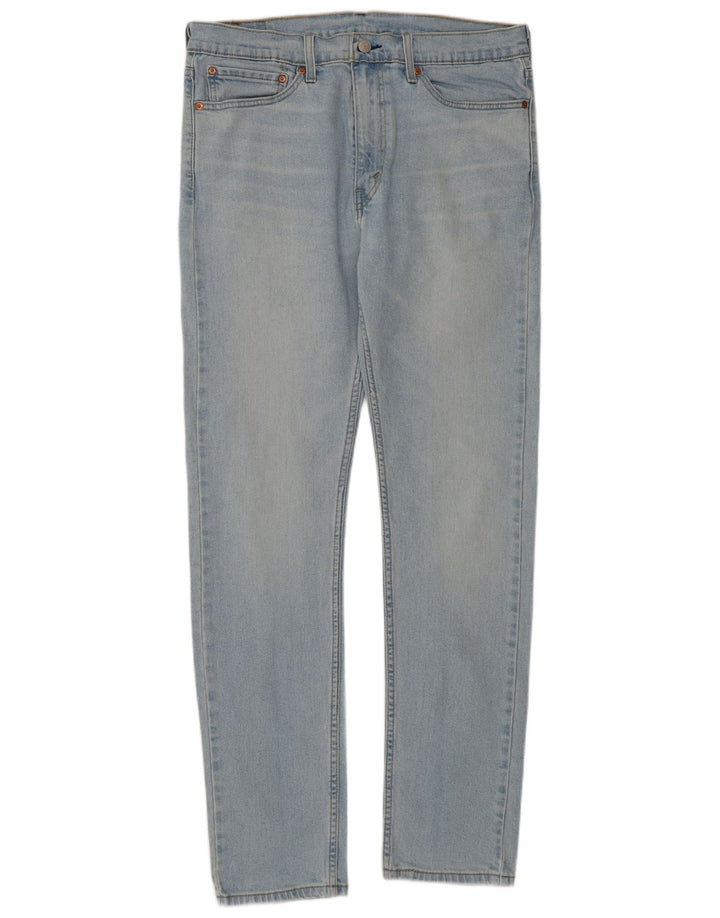Levi's Herren 512 Slim Tapered Jeans W34 L31 Blaue Baumwolle