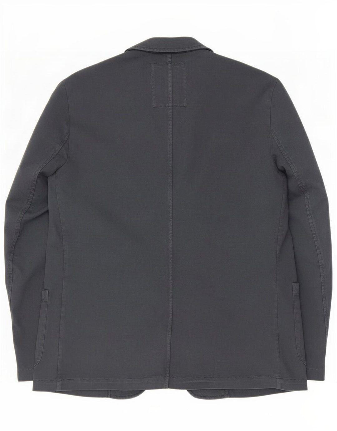 Trussardi Herren-Blazer mit 2 Knöpfen, EU 52, XL, Marineblau, Baumwolle