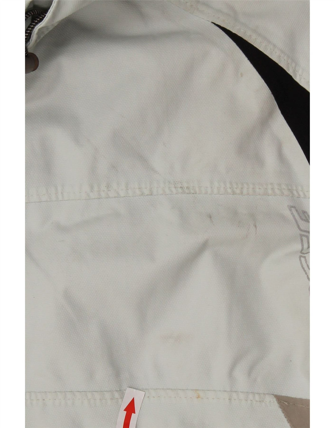 DAINESE Damen Windjacke UK 14 Medium Off White Colourblock