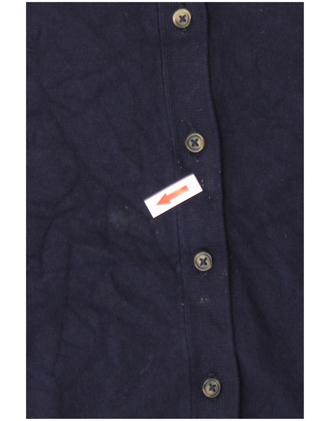 Marks & Spencer Damen-Cardigan-Pullover UK 10 Small Marineblaue Viskose
