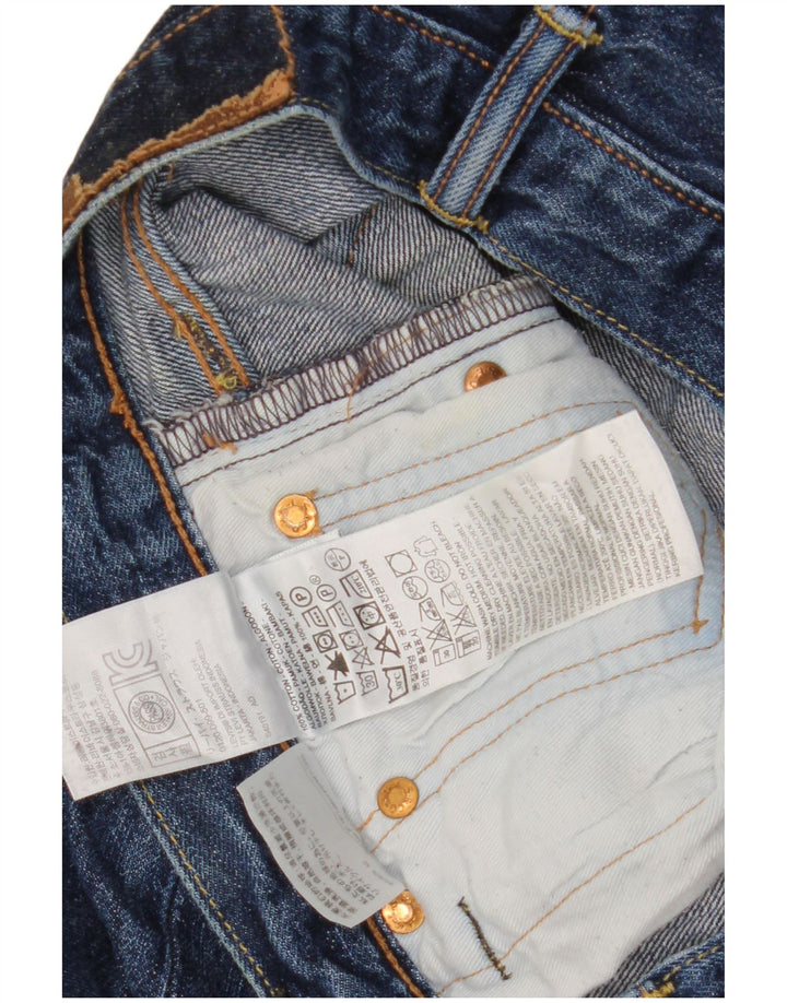 Levi's Herren Straight Jeans W28 L32 Marineblaue Baumwolle