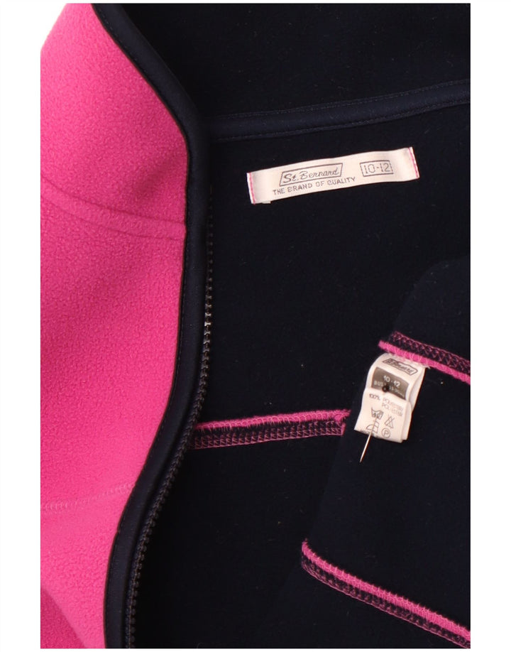 ST. BERNARD Fleeceweste für Mädchen, 10–11 Jahre, rosa, Polyester