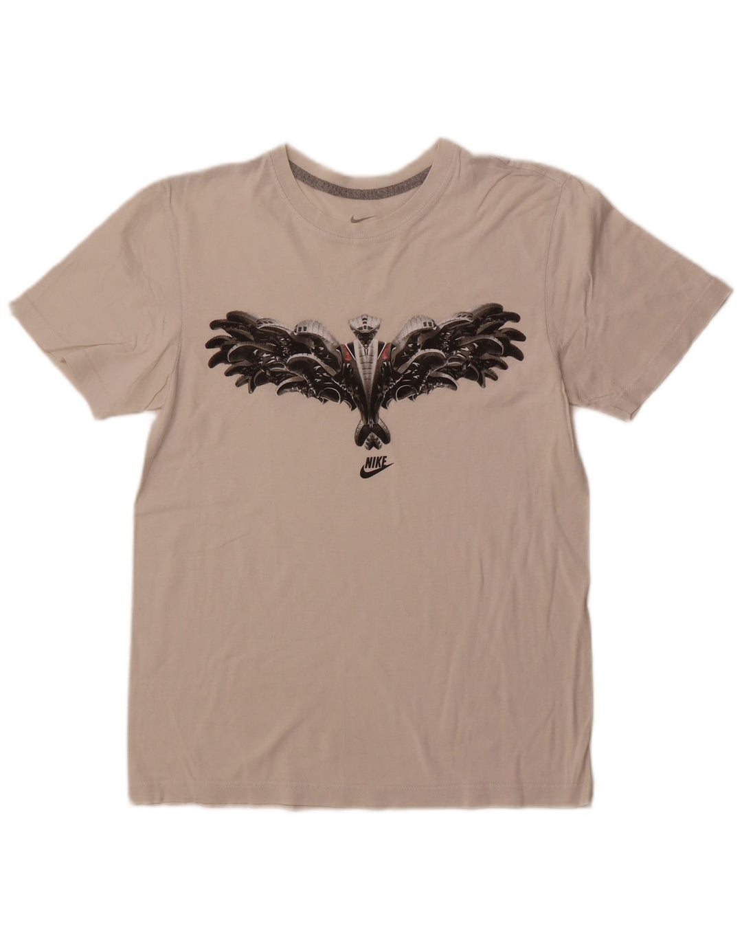 NIKE Herren-T-Shirt mit Grafik, Größe S, Weiß