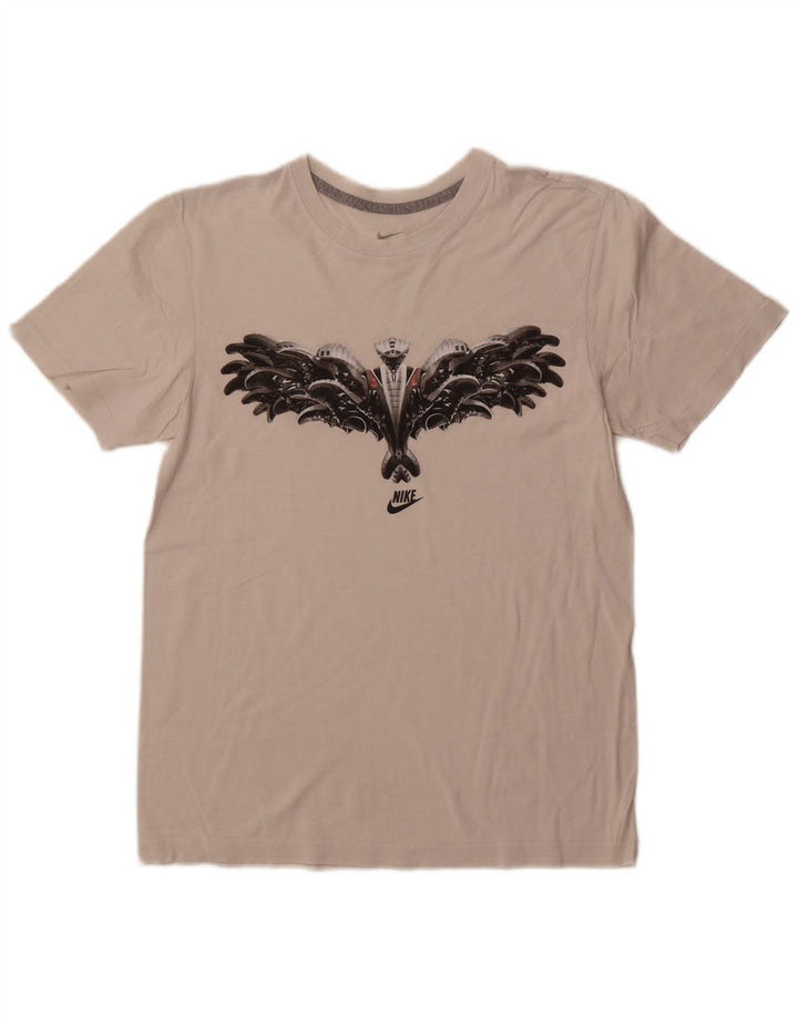 NIKE Herren-T-Shirt mit Grafik, Größe S, Weiß