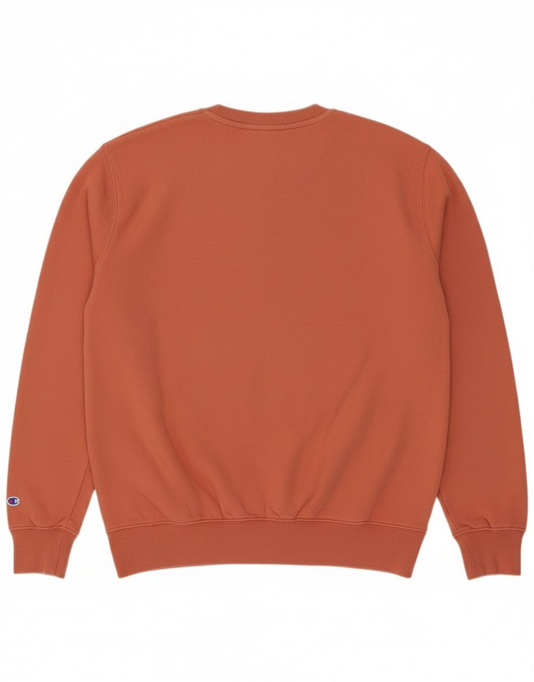 Hugo Boss Damen Grafik-Sweatshirt-Pullover UK 12 Mittelorange