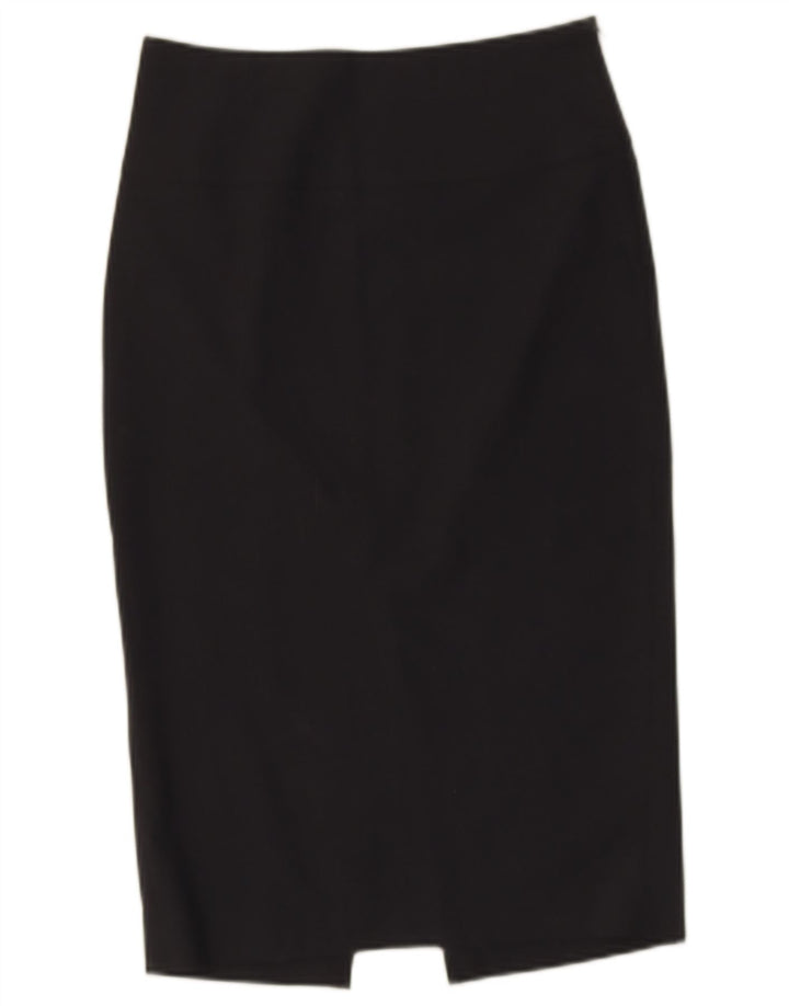 ZARA Womens Pencil Skirt EU 34 2XS W24  Black Polyester