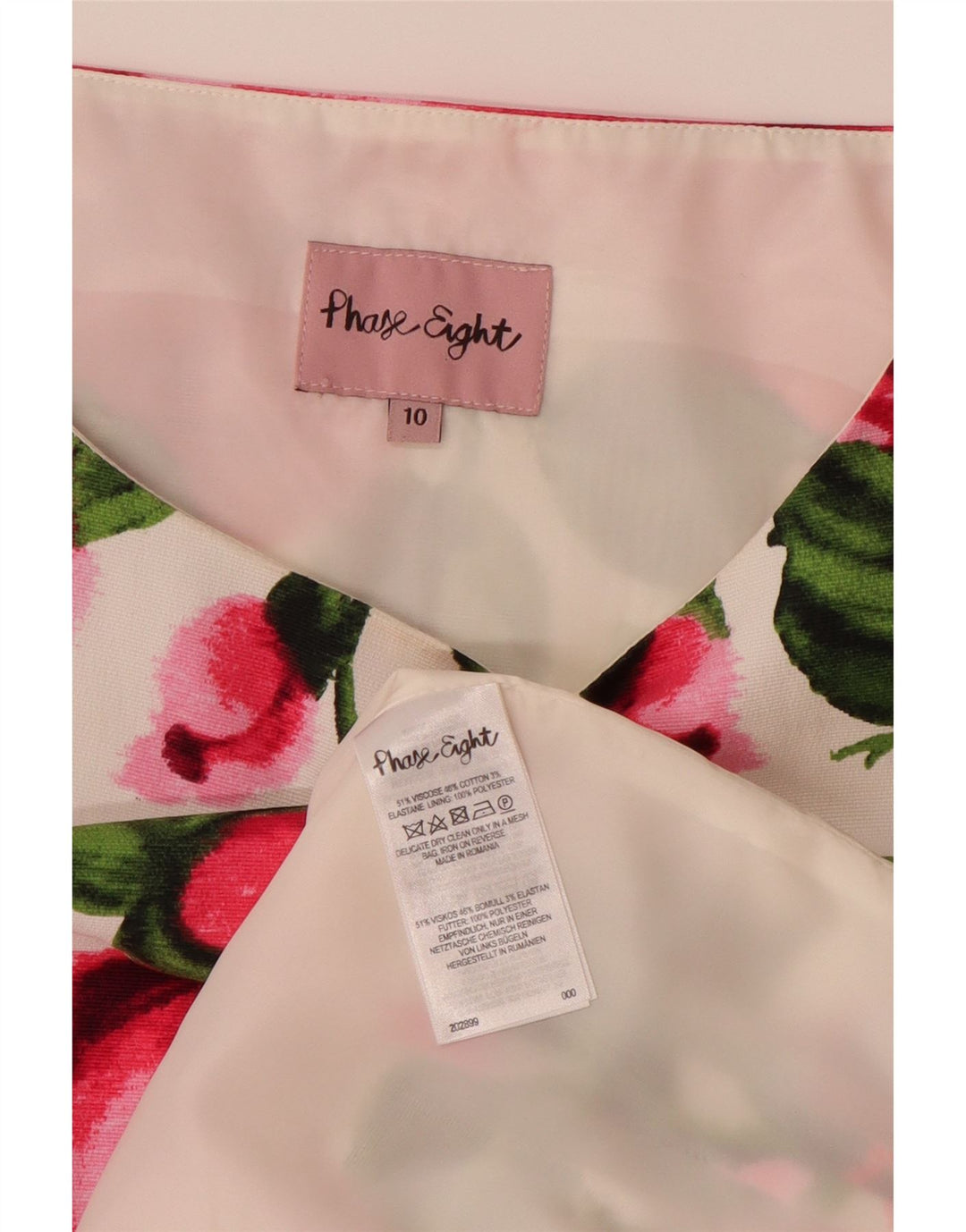PHASE EIGHT Damen-A-Linien-Kleid, Gr. 40, Größe S, mehrfarbig, mit Blumenmuster