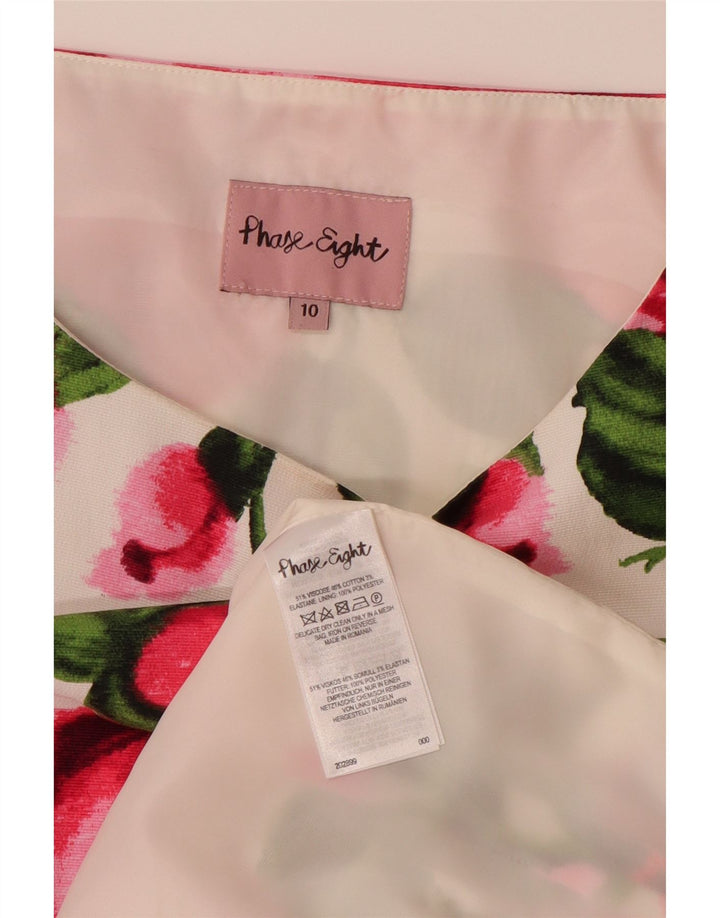 PHASE EIGHT Damen-A-Linien-Kleid, Gr. 40, Größe S, mehrfarbig, mit Blumenmuster