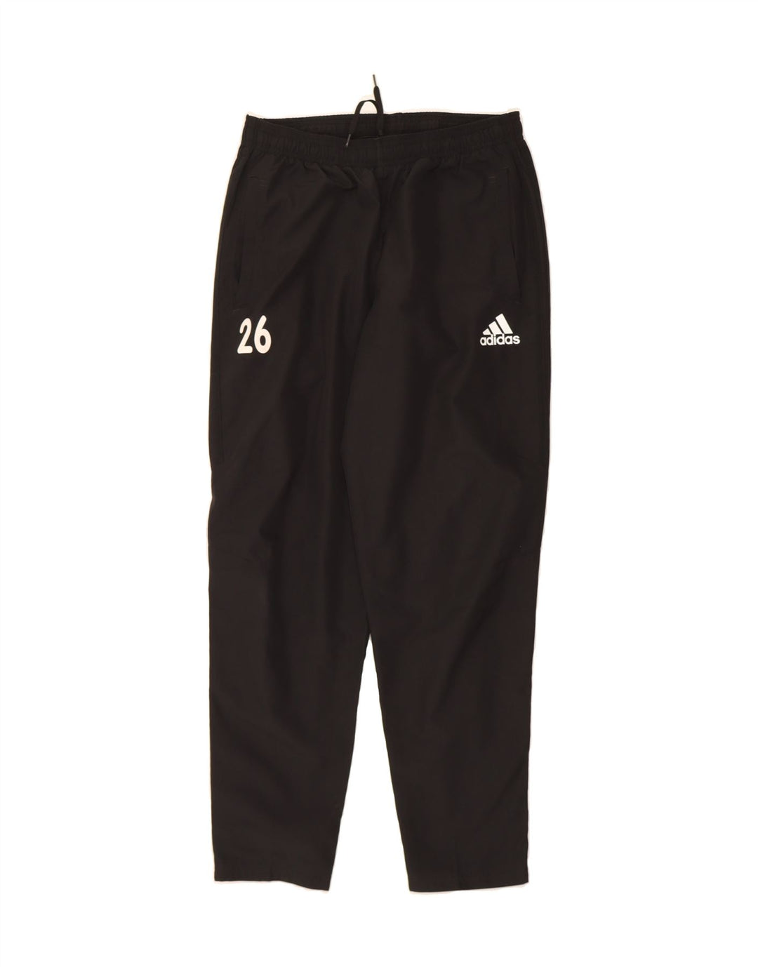 ADIDAS Mens Climalite Tracksuit Trousers Medium  Black Polyester Vintage Adidas and Second-Hand Adidas from Messina Hembry 