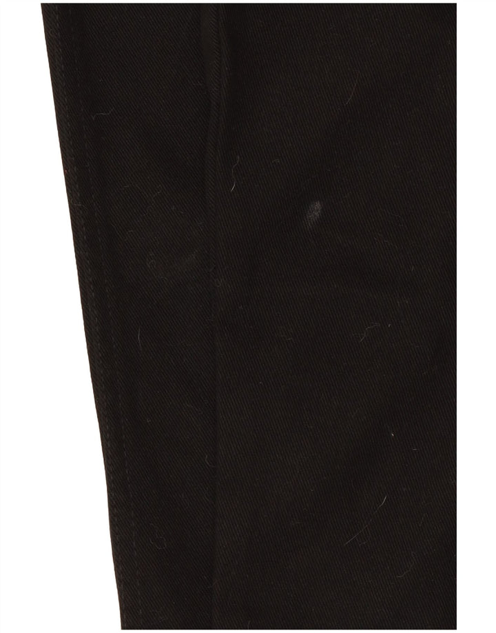 Wrangler Herren Straight Jeans W30 L31 Schwarze Baumwolle