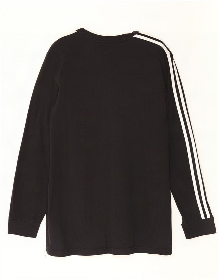 Adidas Herren Top Langarm Medium Schwarz Baumwolle