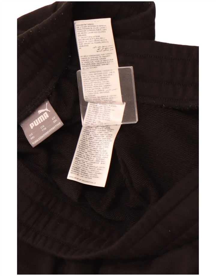 PUMA Herren Sportshorts 2XL Schwarz Baumwolle