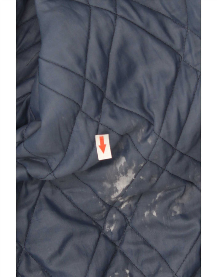 Vintage Herren Graphic Varsity Jacke UK 44 2XL Blau