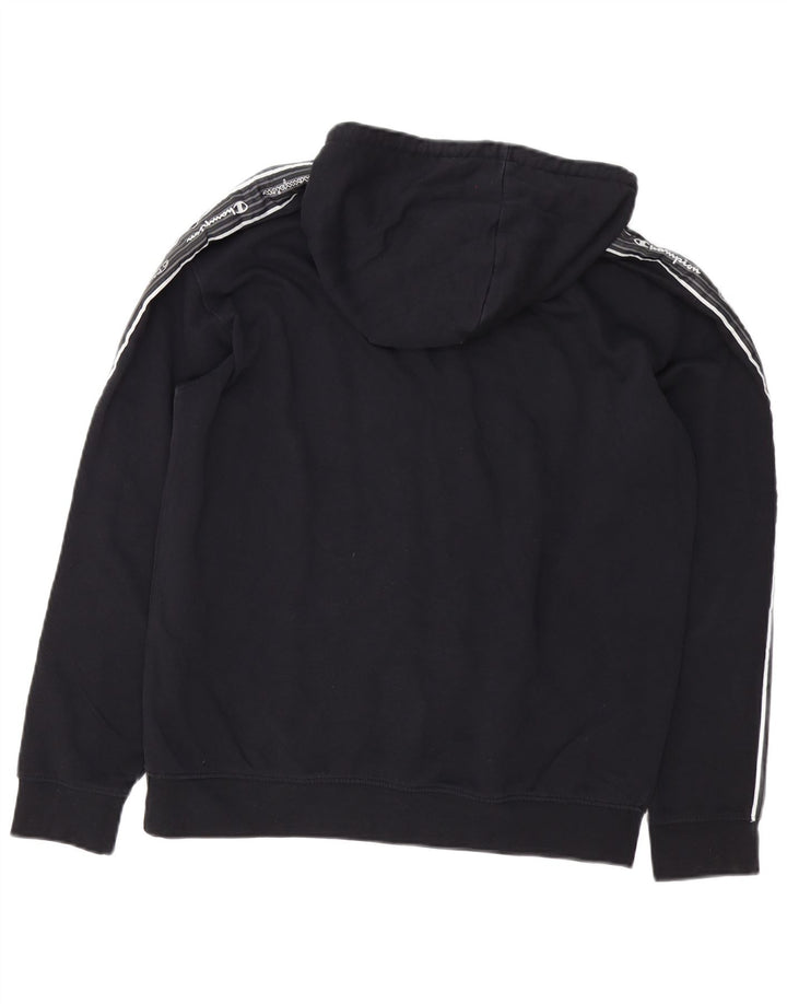 Champion Herren-Kapuzenpullover mit Grafik, mittelgroß, Schwarz