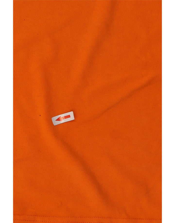Lotto Herren-T-Shirt mit Grafik, Mittelorange, Baumwolle