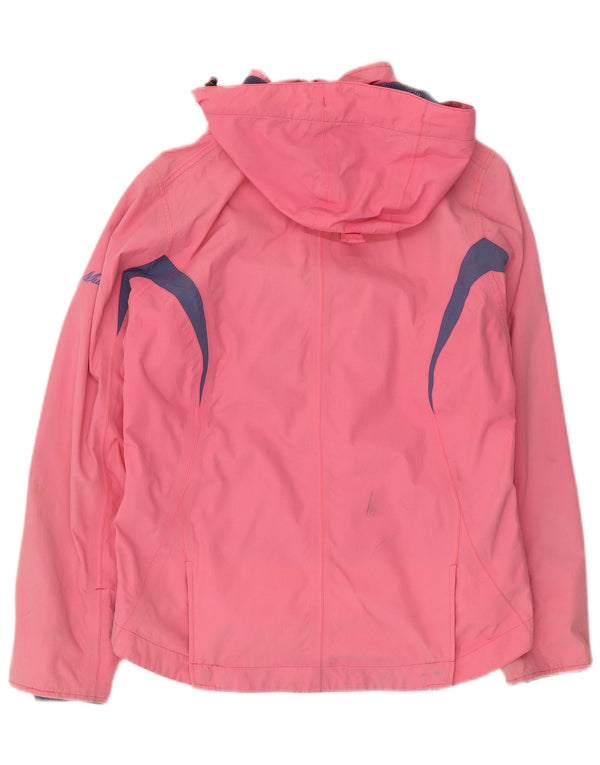 Musto Damen Signature Regenjacke mit Kapuze UK 12 Mittelrosa Farbblock