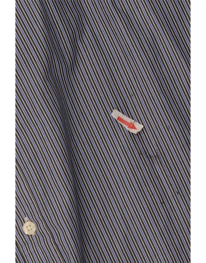 Levi's Herren-Hemd mit Standard-Passform XL, blau gestreift, Baumwolle