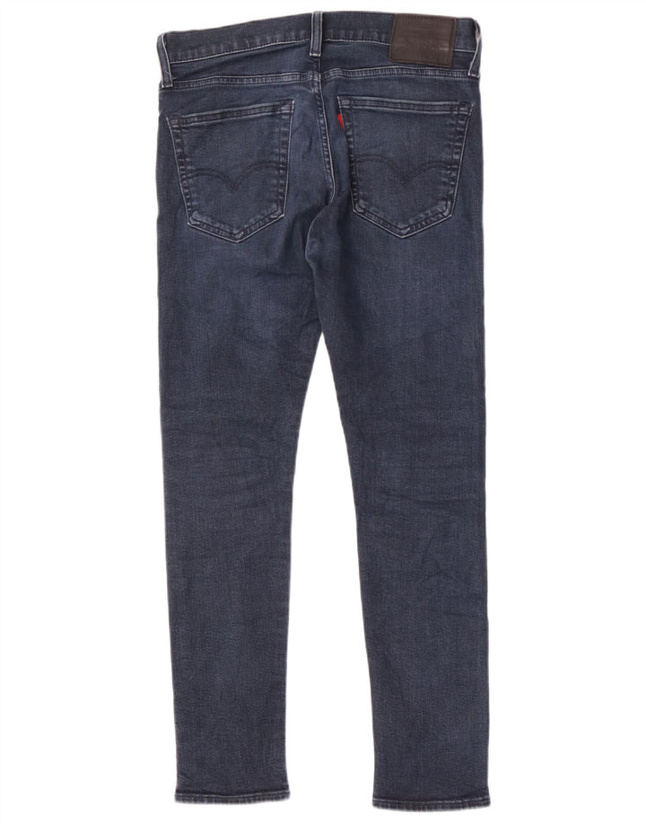 Levi's Herren Slim Jeans W32 L30 Marineblaue Baumwolle
