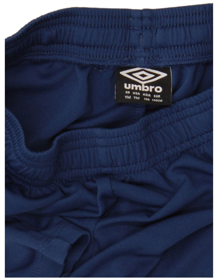 UMBRO Sportshorts für Jungen, 9–10 Jahre, mittelgroß, Marineblau
