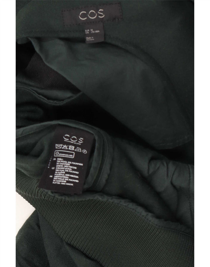 Cos Herren Bomberjacke EU 50 Große grüne Wolle