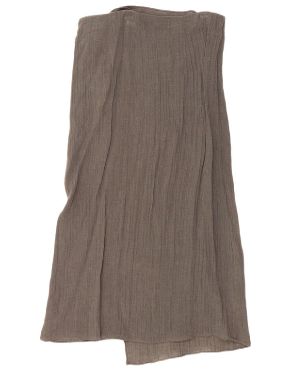 Zara Damen Wickelrock Small W26 Grau