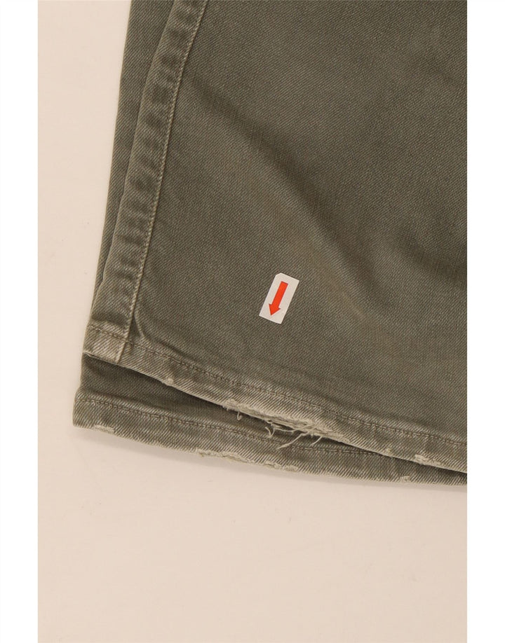 Replay Herren Lenrick Slim Jeans W31 L32 Khaki Baumwolle