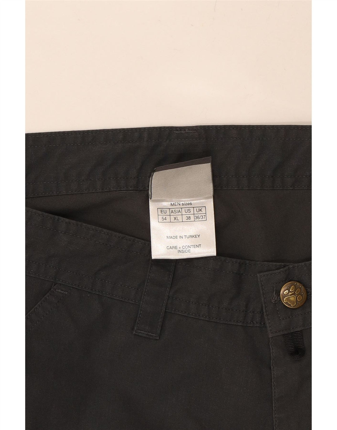 JACK WOLFSKIN Womens Straight Cargo Trousers W36 L32 Grey Polyester Vintage Jack Wolfskin and Second-Hand Jack Wolfskin from Messina Hembry 
