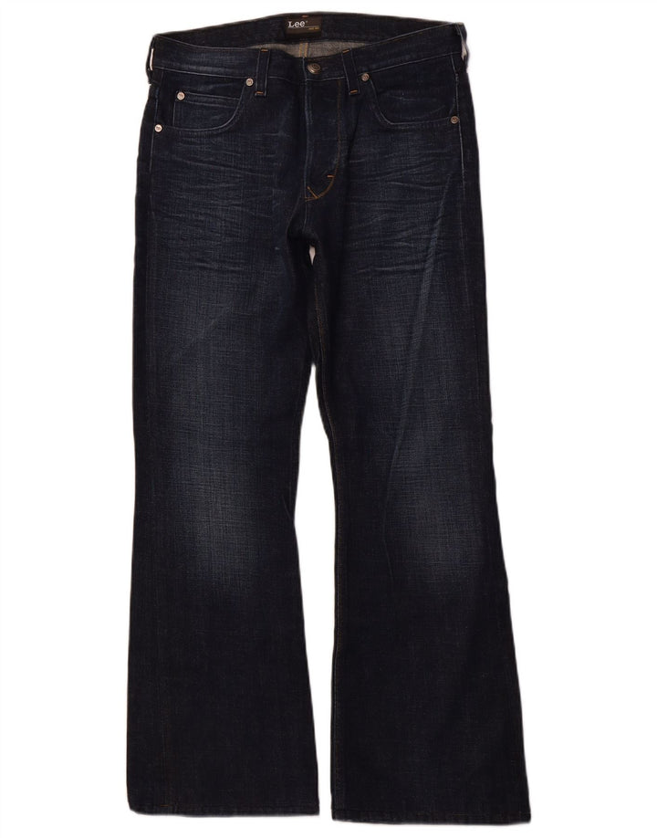 LEE Herren Denver Bootcut Jeans W31 L30 Marineblaue Baumwolle