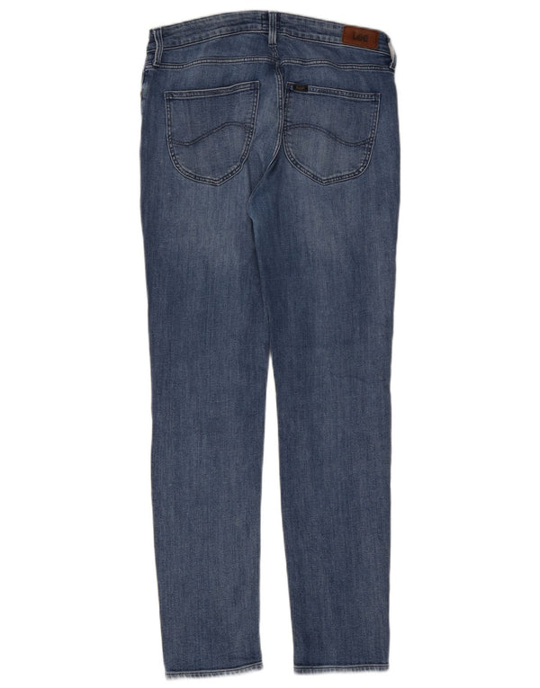 Lee Damen Elly Slim Jeans W31 L31 Blaue Baumwolle
