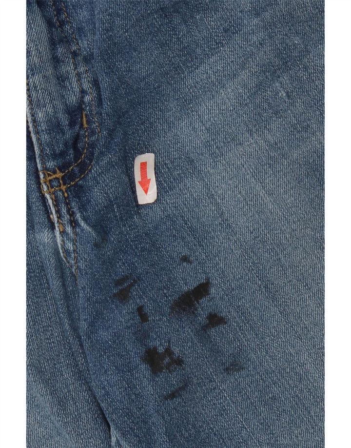 Carhartt Damen Straight Jeans US 8 Medium W30 L31 Blaue Baumwolle