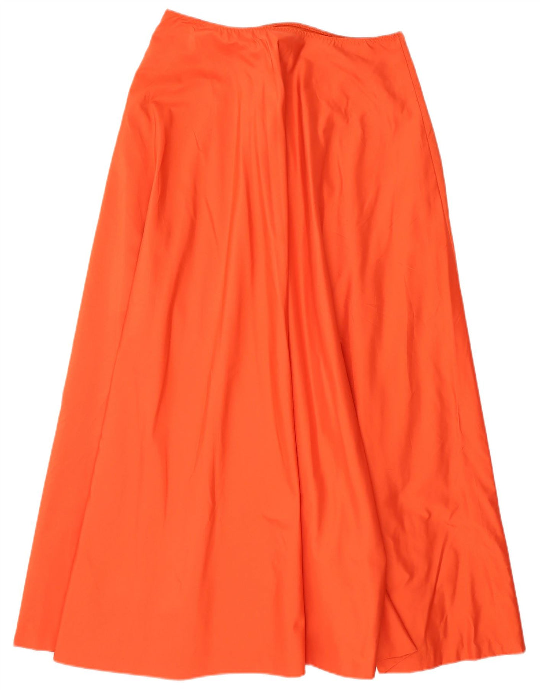 ICEBERG Damen Maxirock IT 42 Medium W28 Orange Polyester