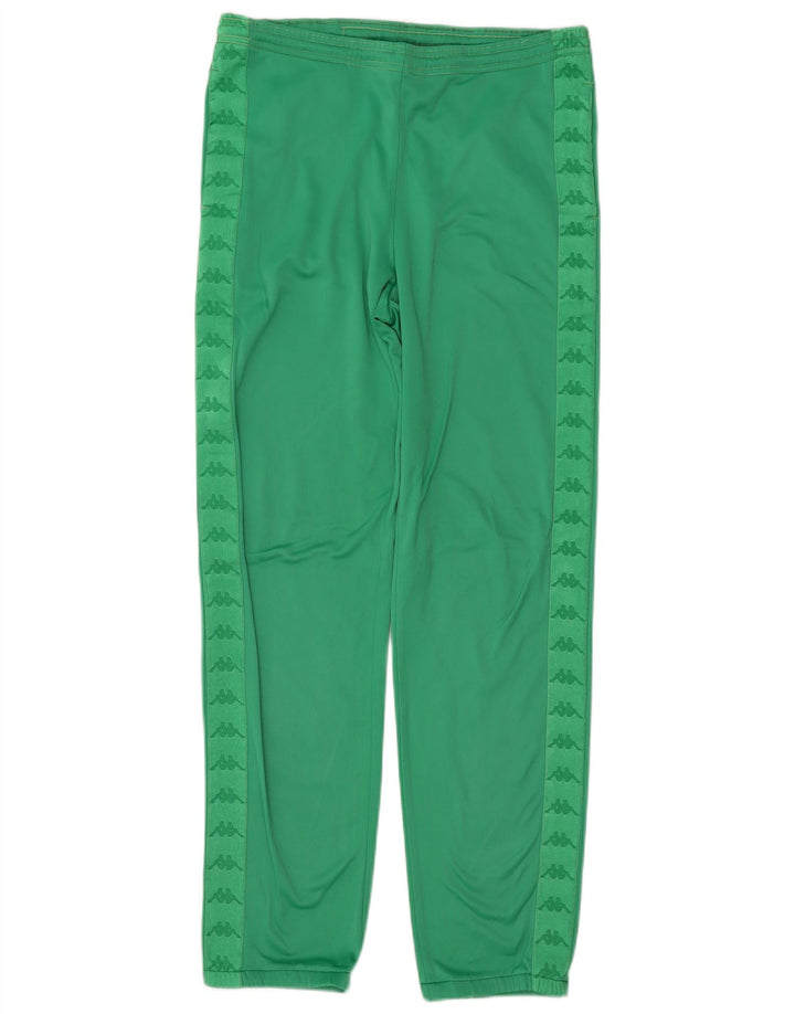 Kappa Herren-Trainingshose mit Grafik, IT 46, Größe S, grün, Polyester