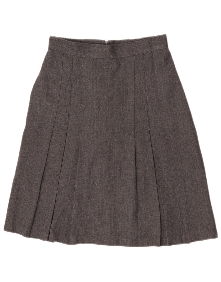 Marks & Spencer A-Linien-Rock für Mädchen, 11–12 Jahre, W23, graues Polyester