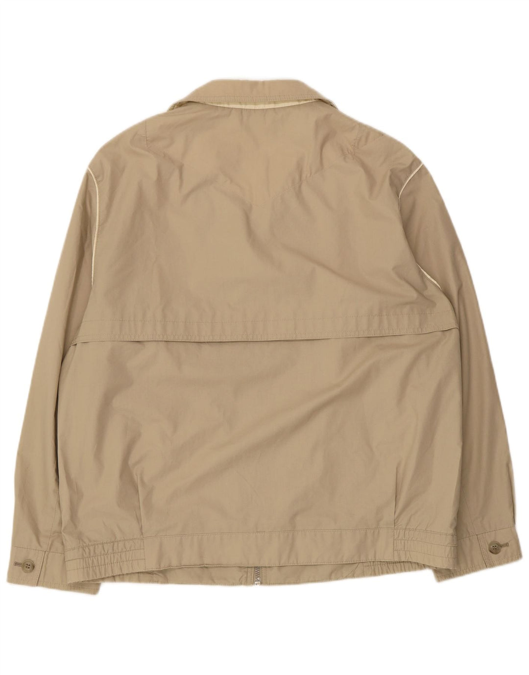 VINTAGE Mens Bomber Jacket UK 40 Large Beige